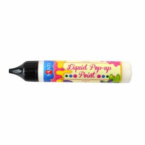 Контур білий ЗD-гель Liquid pop-up gel, 25 мл - Заготовки для декупажа. Интернет-магазин Завиток