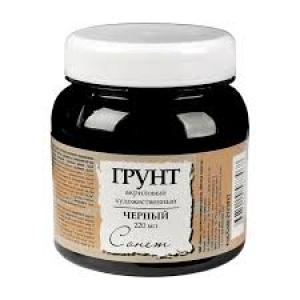 Грунт акриловый "Сонет", черный, 220 мл - Заготовки для декупажа. Интернет-магазин Завиток