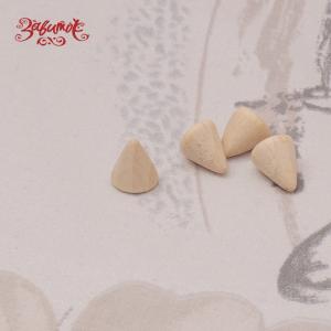 Конус, 10х10 мм, дерев'яна ніжка для шкатулок - Заготовки для декупажа. Интернет-магазин Завиток