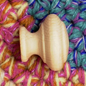 Ручка деревянная фигурная, 25х30 мм - Заготовки для декупажа. Интернет-магазин Завиток