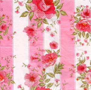 Pink Red, 33х33 см, салфетка для декупажа - Заготовки для декупажа. Интернет-магазин Завиток