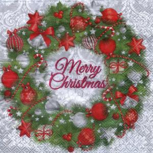 Merry Christmas, 33х33 см, салфетка для декупажа - Заготовки для декупажа. Интернет-магазин Завиток