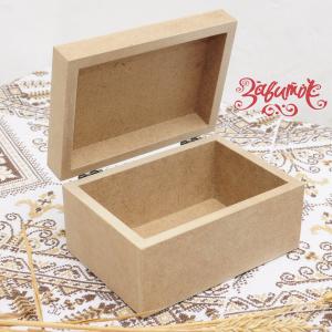 Шкатулка "Диана" прямой край, мдф, 10х14х8 см - Заготовки для декупажа. Интернет-магазин Завиток