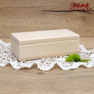 Шкатулка "Римма", береза, 16х8х5 см - Заготовки для декупажа. Интернет-магазин Завиток