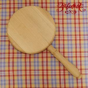 Досочка с ручкой Сковородка, дуб, 38х4 см - Заготовки для декупажа. Интернет-магазин Завиток