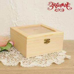 Шкатулка Джулия с окошком, 16х16х8 см - Заготовки для декупажа. Интернет-магазин Завиток