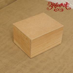 Шкатулка Дениз, 10х14х8 см, сосна, двп - Заготовки для декупажа. Интернет-магазин Завиток