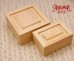 Шкатулка "Эмма", сосна, 15х15х6 см - Заготовки для декупажа. Интернет-магазин Завиток