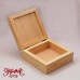 Шкатулка "Эмма", сосна, 15х15х6 см - Заготовки для декупажа. Интернет-магазин Завиток