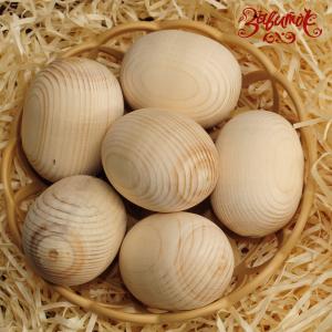 Яйцо деревянное "куриное", 6х4 см, арт. #297 - Заготовки для декупажа. Интернет-магазин Завиток