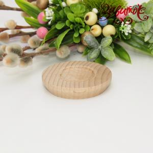 Подставка для яйца плоская деревянная, 5,5х1 см - Заготовки для декупажа. Интернет-магазин Завиток