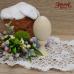 Яйцо деревянное "куриное", 6х4 см, арт. #66 - Заготовки для декупажа. Интернет-магазин Завиток