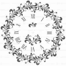 Трафарет для годинника, 30 см